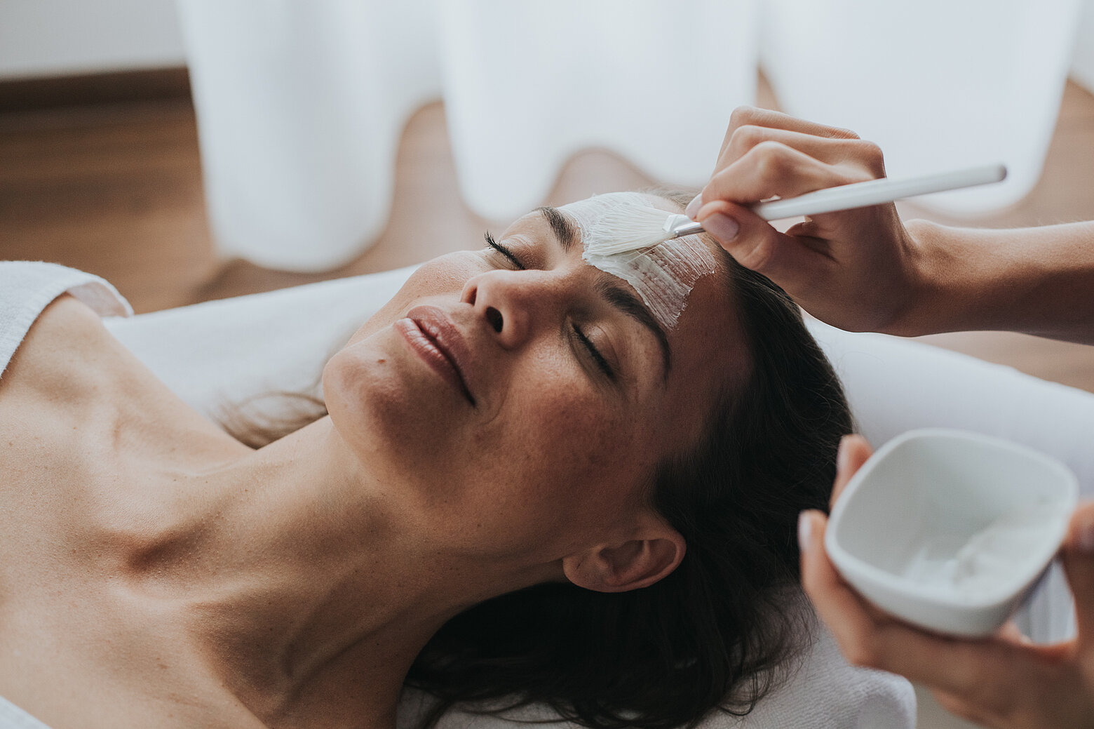 Gesichtsbehandlung im Wellnesshotel Tauernhof