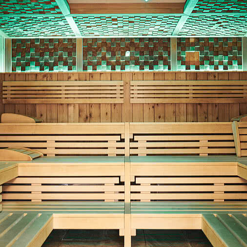 Kräutersauna im Wellnesshotel Tauernhof in Großarl