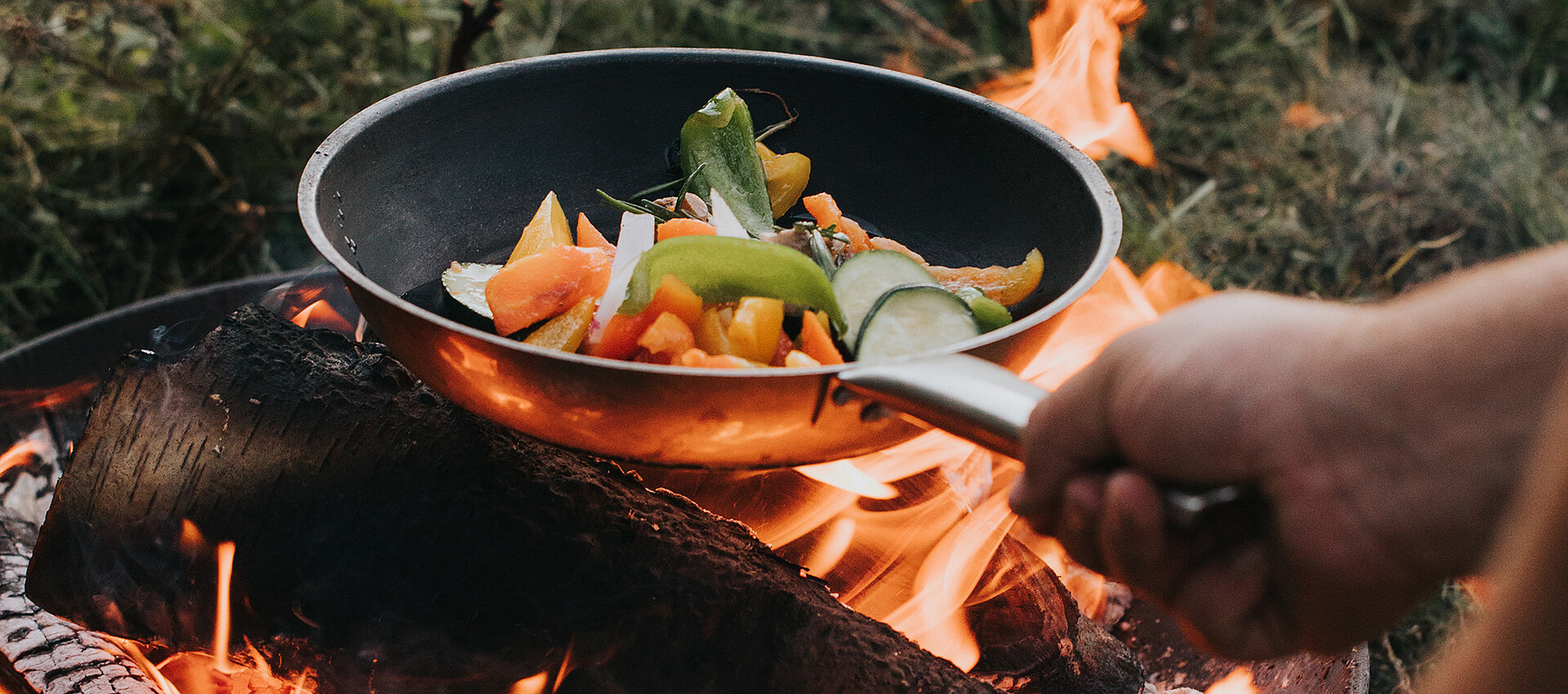 Barbecuing in the mountains in Großarl