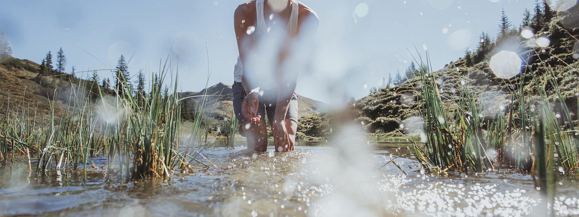 Frau beim Wanderurlaub in Großarl 