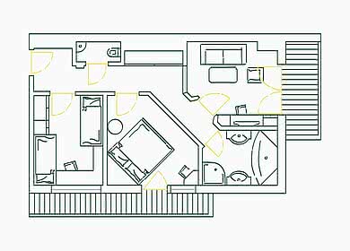 Großarl Zimmer Hotel Tauernhof