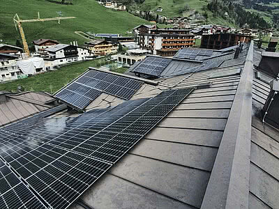 Nachhaltigkeit Photovoltaik Tauernhof Großarl