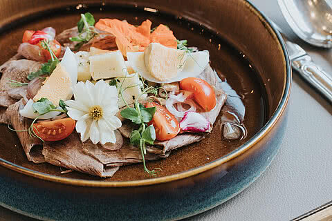 Essen im Hotel Tauernhof in Großarl