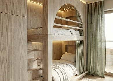 Rendering des Kinderzimmers im neuen Zimmer Frei&Wild im Tauernhof