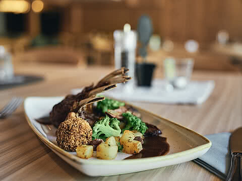 Essen im Tauernhof in Großarl