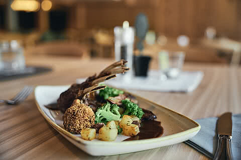 Essen im Tauernhof in Großarl