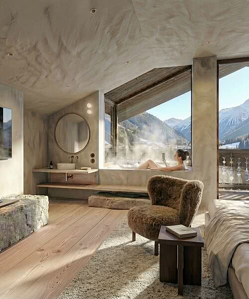 Rendering des neuen Zimmers Zapfn&Streich im Tauernhof