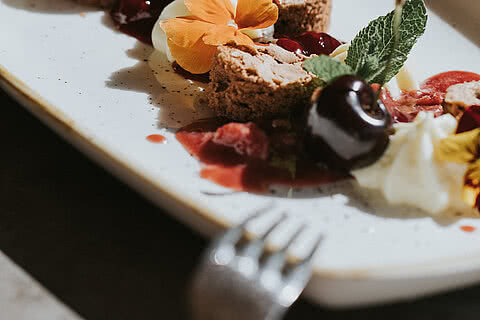 Essen im Tauernhof Restaurant in Großarl