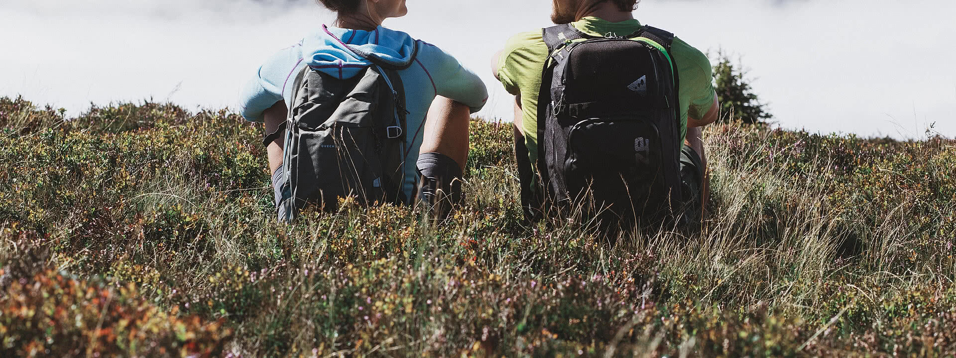 Couple hiking in Großarl