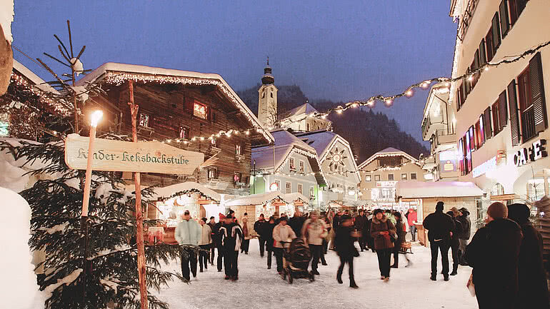 Bergadvent Großarltal mit weihnachtlichem Marktplatz