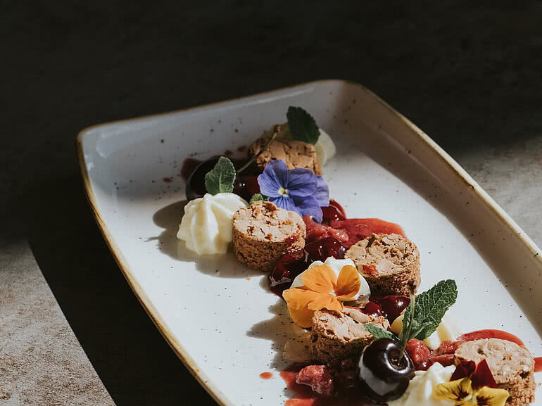 Essen im Tauernhof Restaurant in Großarl
