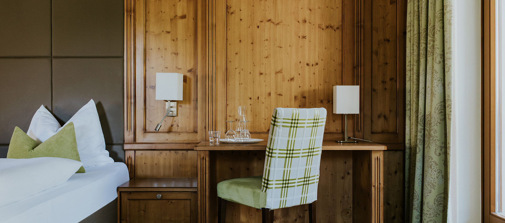 Tauernhof suite in the Hotel Tauernhof in Großarl