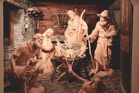 Dorfkrippe beim Bergadvent in Großarl