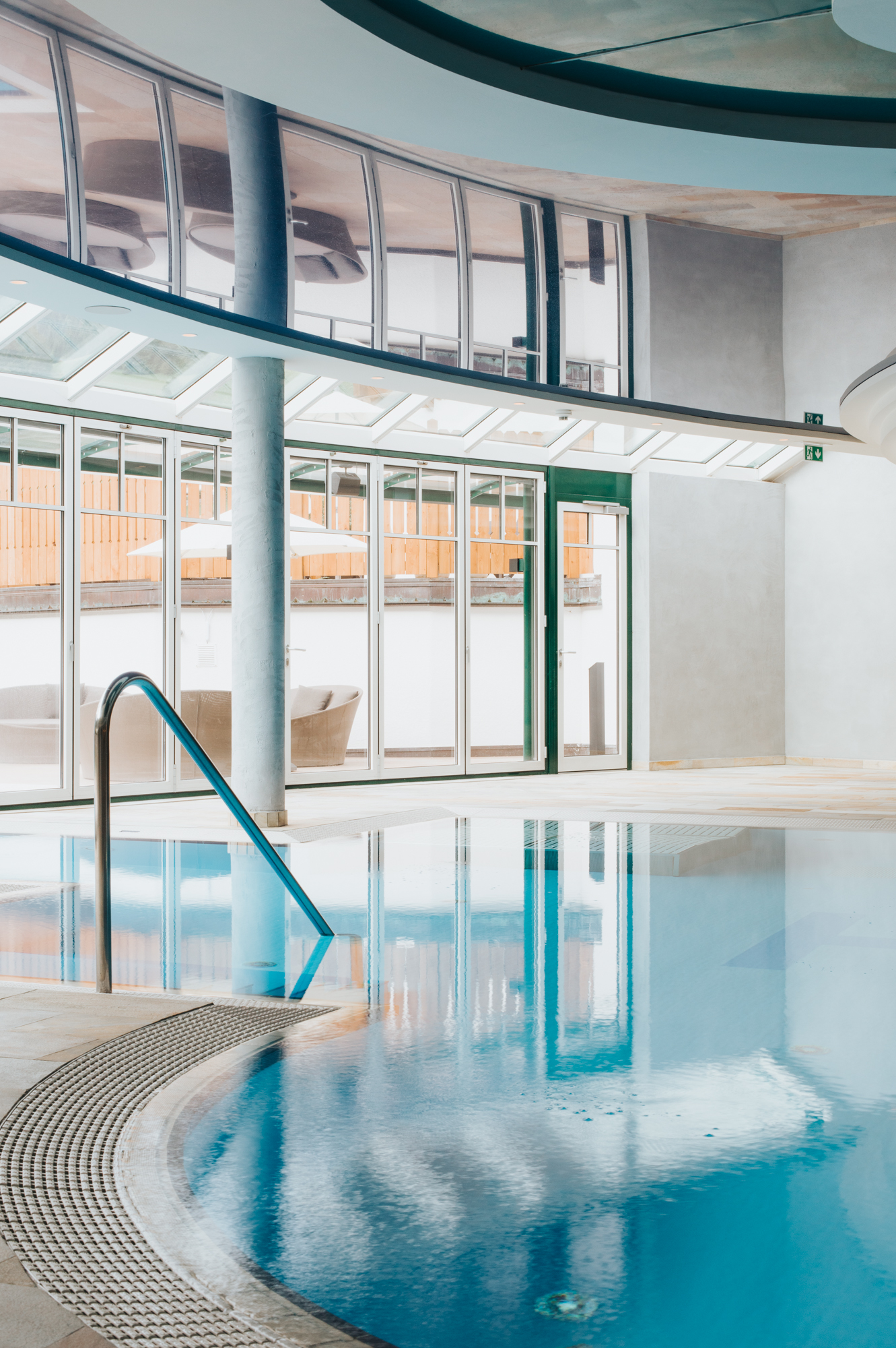 Hallenbad im Wellnesshotel Tauernhof in Großarl